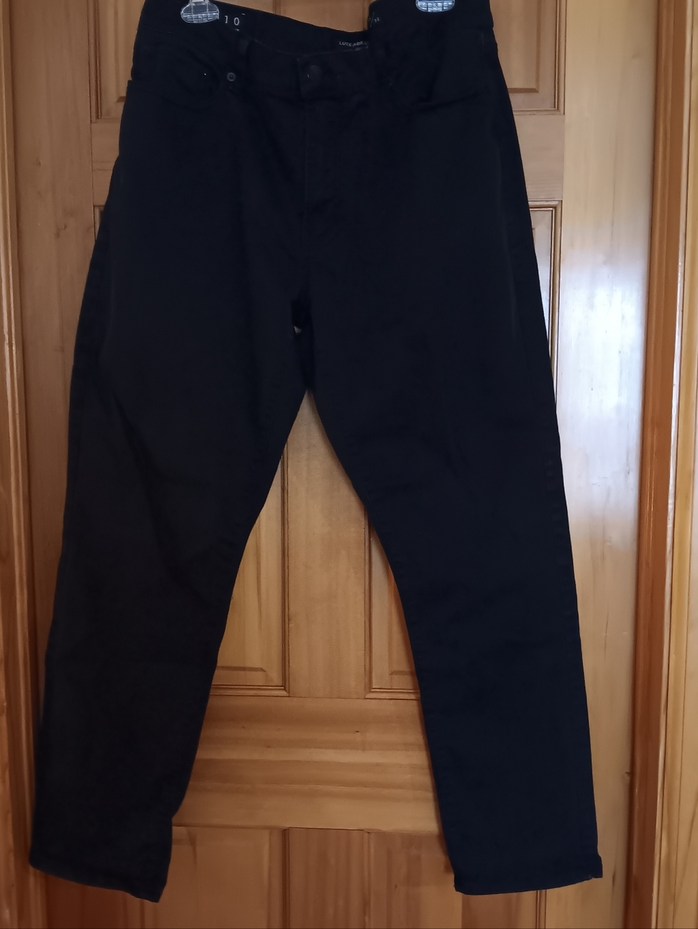 410 Lucky Brand Black Chino Jeans
